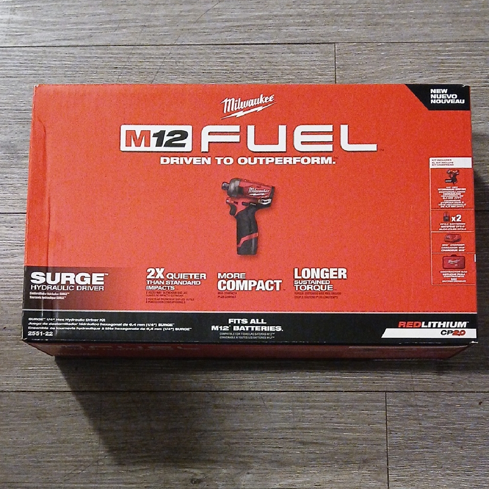M12 Fuel Surge Hydraulic Driver - Red